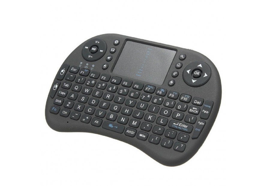 MINI TASTIERA WIRELESS KEYBOARD QWERTY MOUSE TOUCHPAD XBOX IOS ANDROID